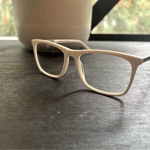 Super cute white glasses